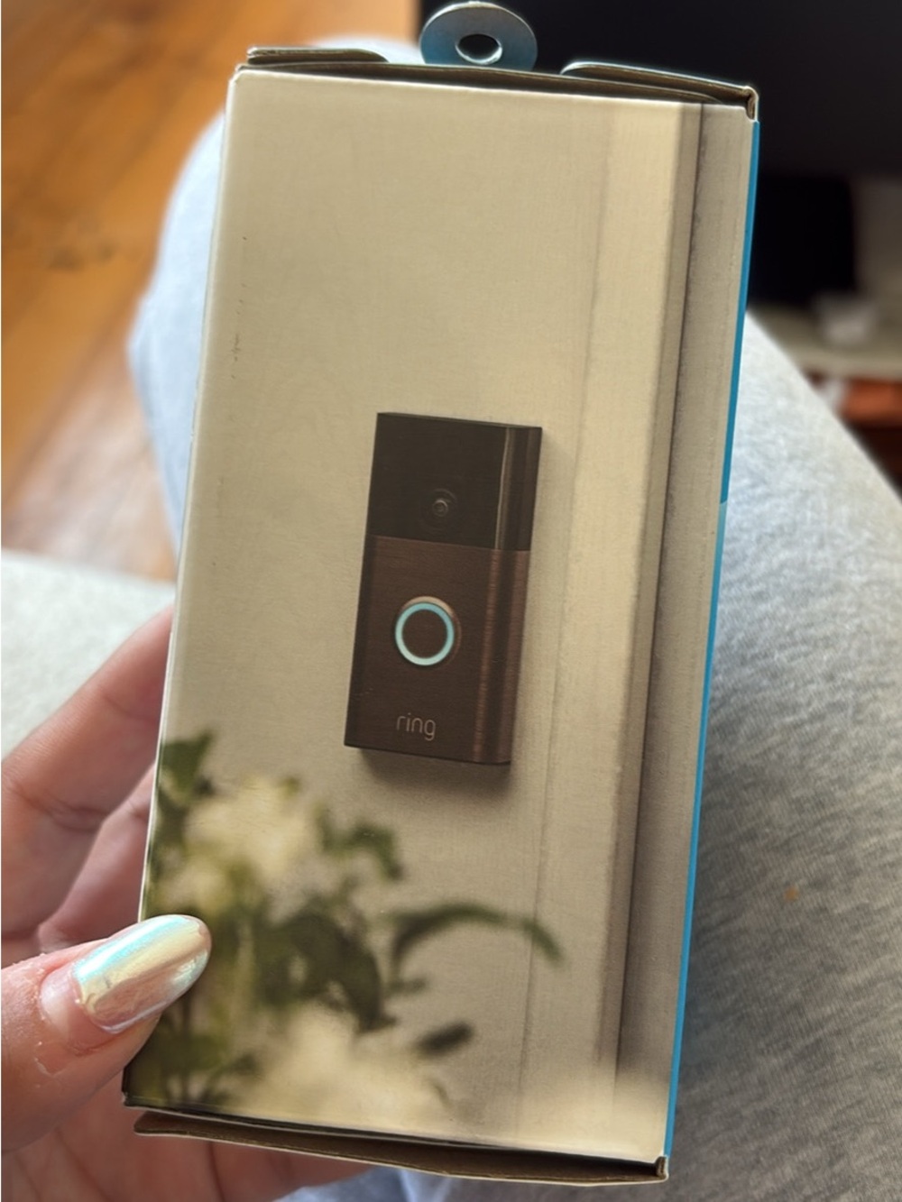 Never opened Ring Video Doorbell in Bronze